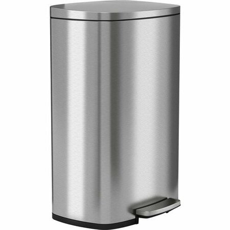 HLS COMMERCIAL TrashCan, w/Pedal, FireRated, 13.2 Gal, 16-3/4inx12-1/2inx26in, SR HLCHLSS13RFR